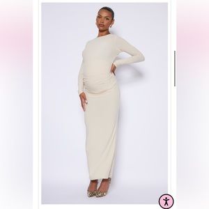 Pretty little thing maternity dress